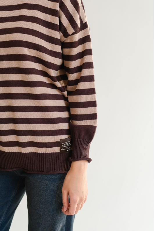 Джемпер в полоску 